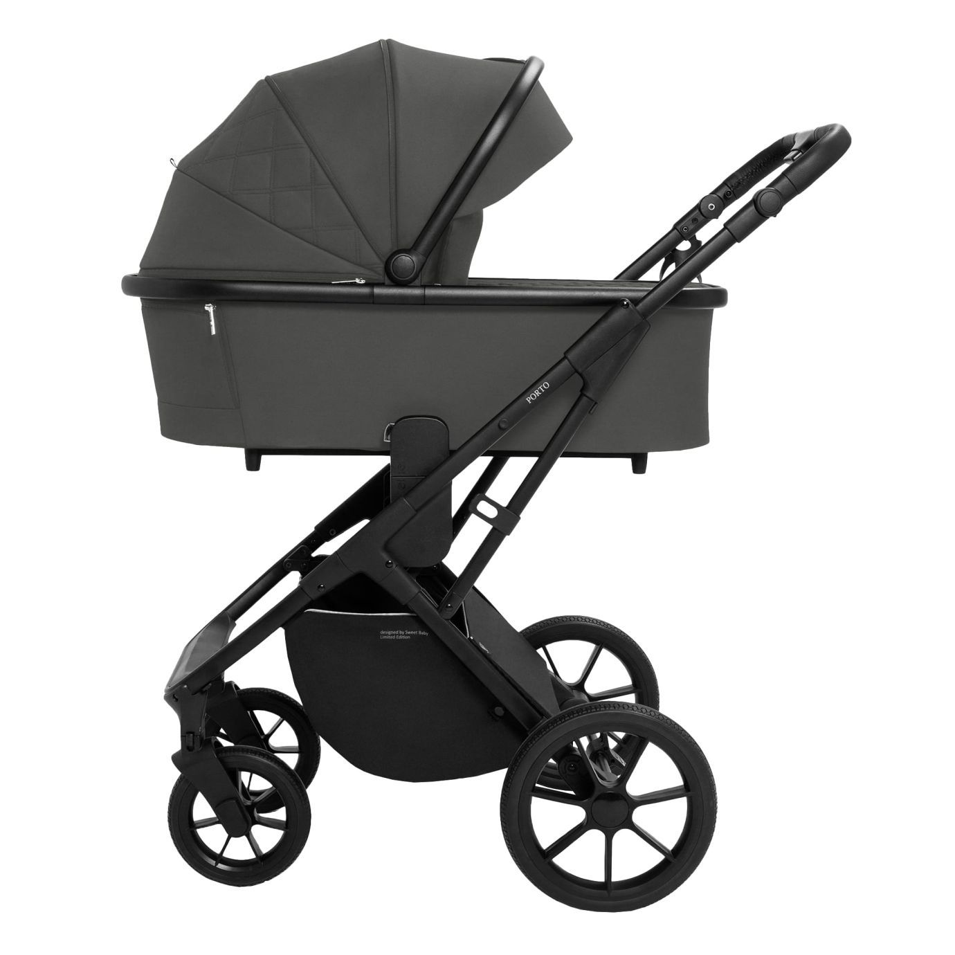 Коляска Sweet Baby Porto Dark Grey