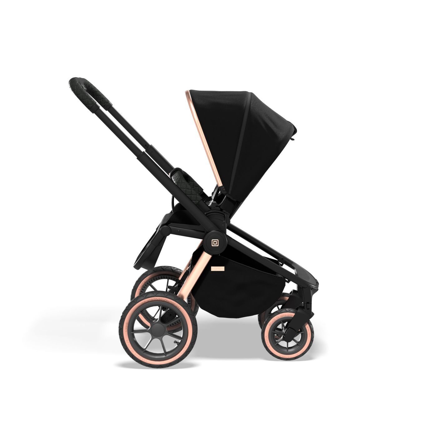 Коляска 2в1 Moon Resea S Rosegold