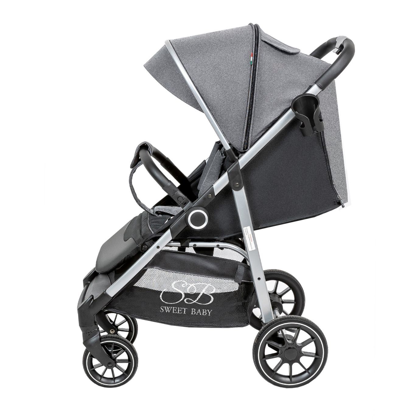 Прогулочная коляска Armonia Black/White