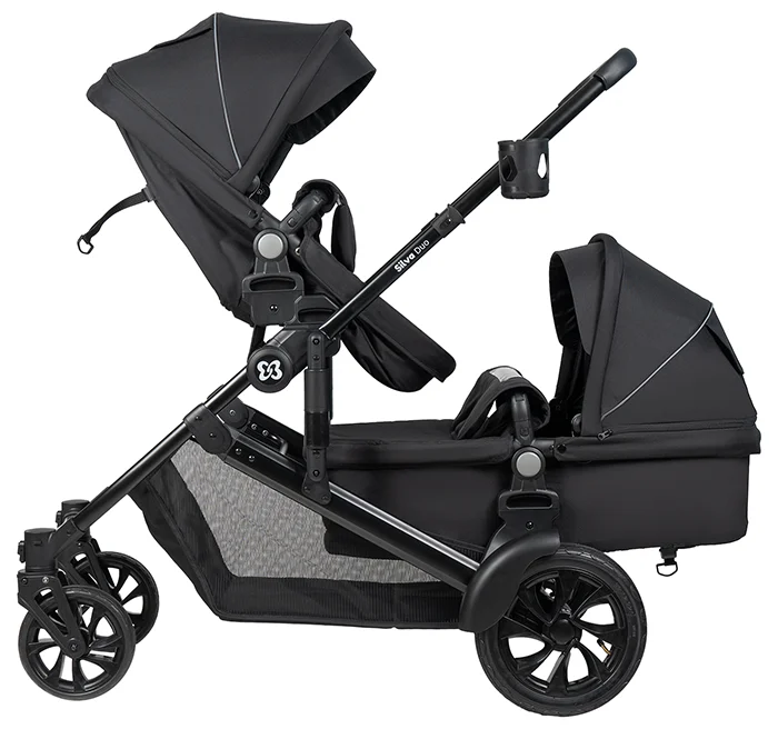 Коляска трансформер для двойни Silva Duo