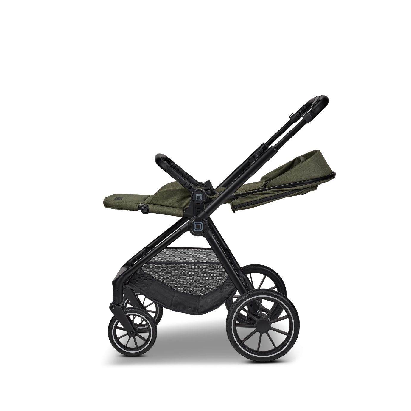 Коляска детская 2в1 Clicc moss/melange 2025