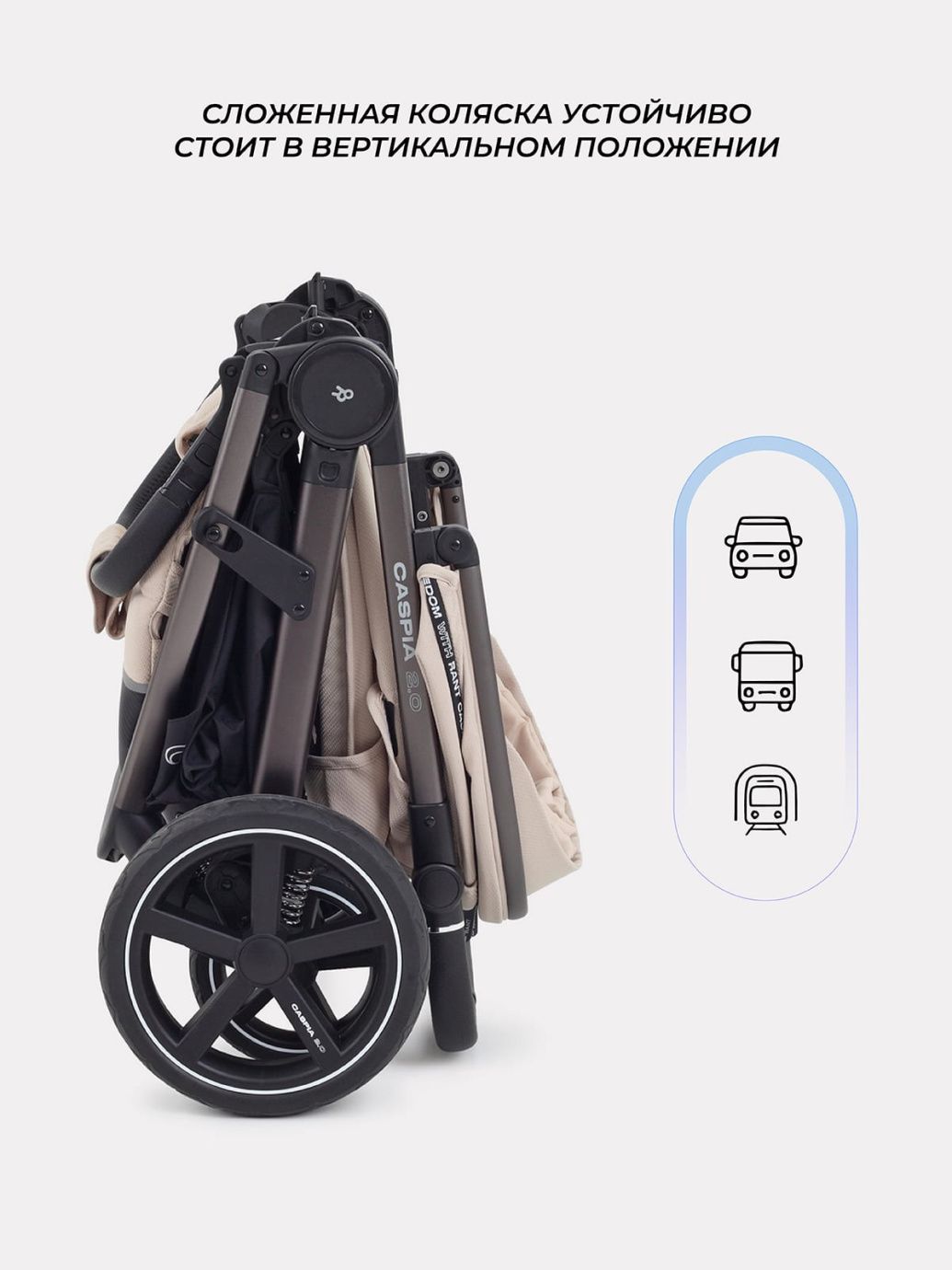 Коляска прогулочная Rant Caspia 2.0 2025