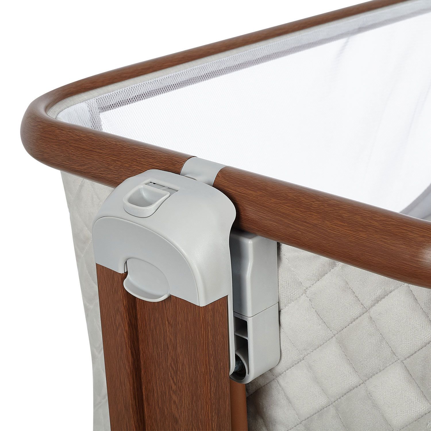 Колыбель Nuovita Accanto Perfetto Grigio