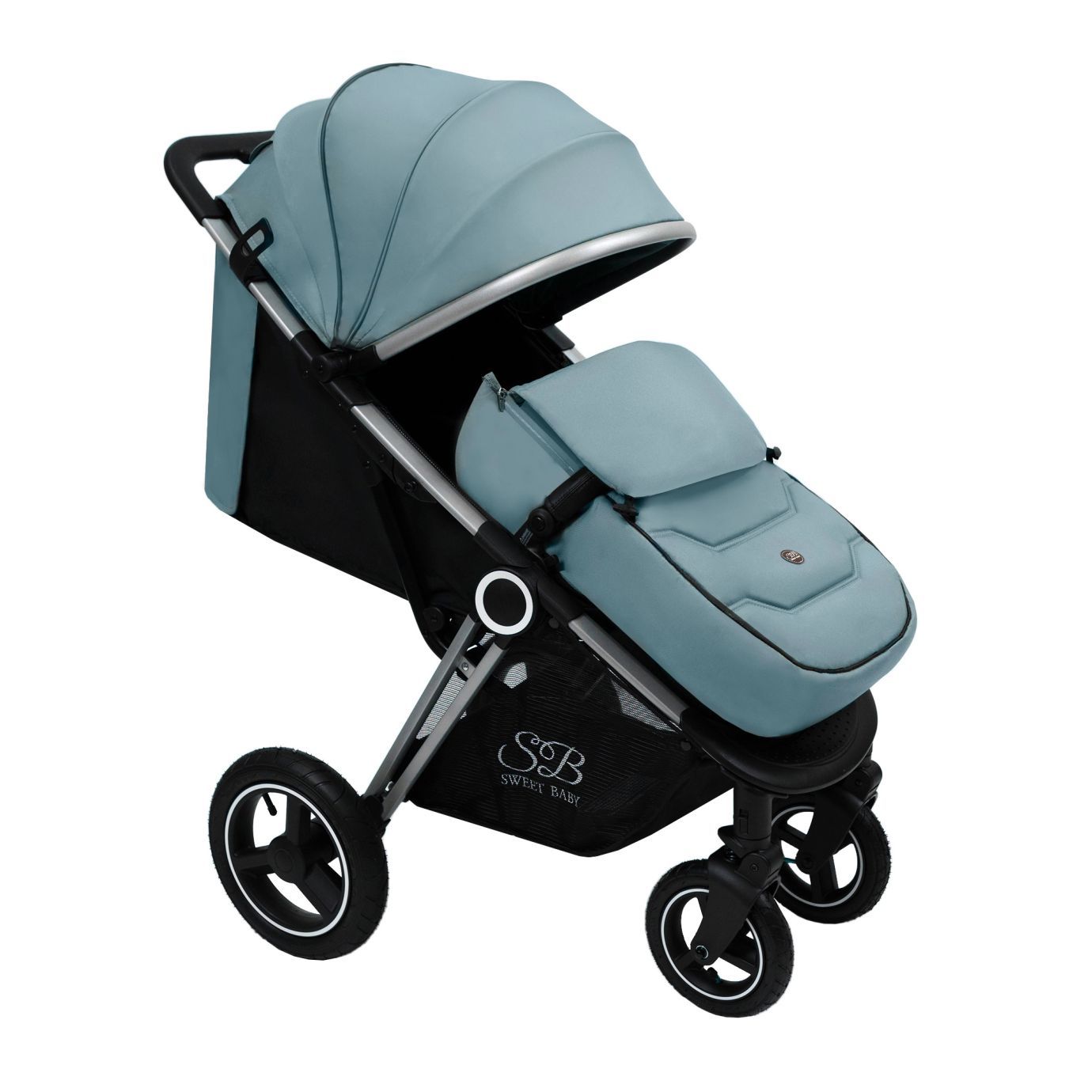 Прогулочная коляска Suburban Compatto Light Green (Air)