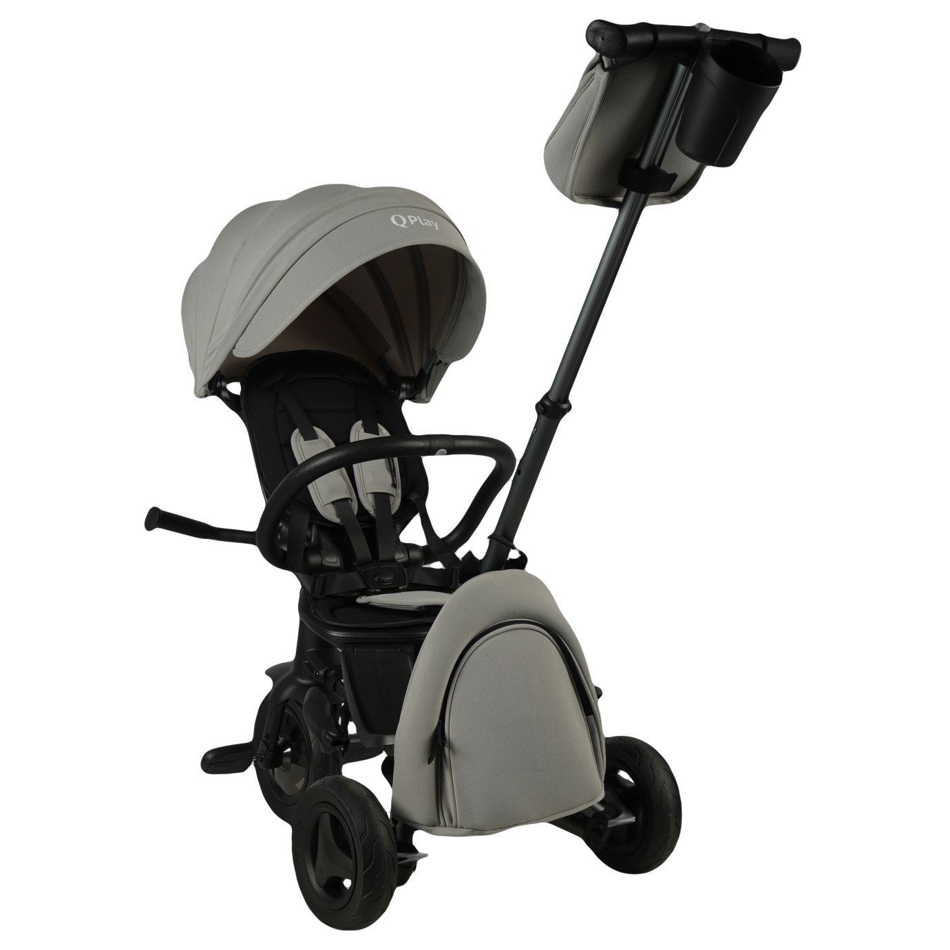 Велосипед трехколесный Qplay S700-17 SPRINTER SL Grey (Rub/Graphite)