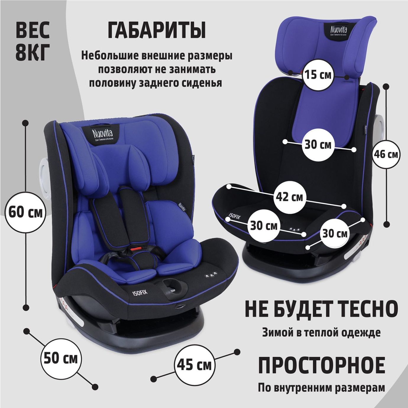 Автокресло NUOVITA MACZIONE N123I-2