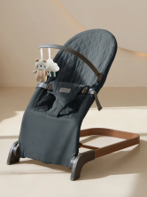 Детский шезлонг Amarobaby, Harmony, серый