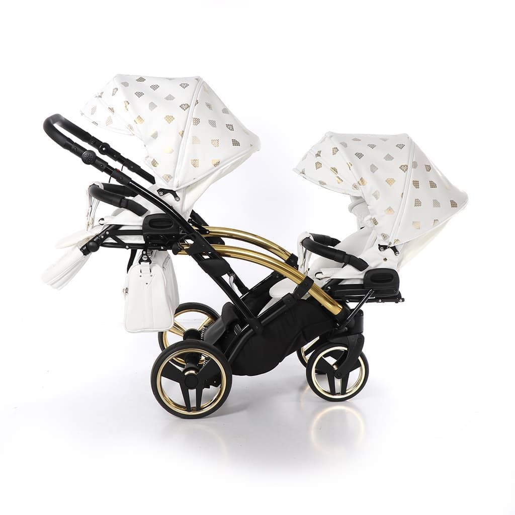 Коляска для двойни Junama Diamond Glow Duo Slim