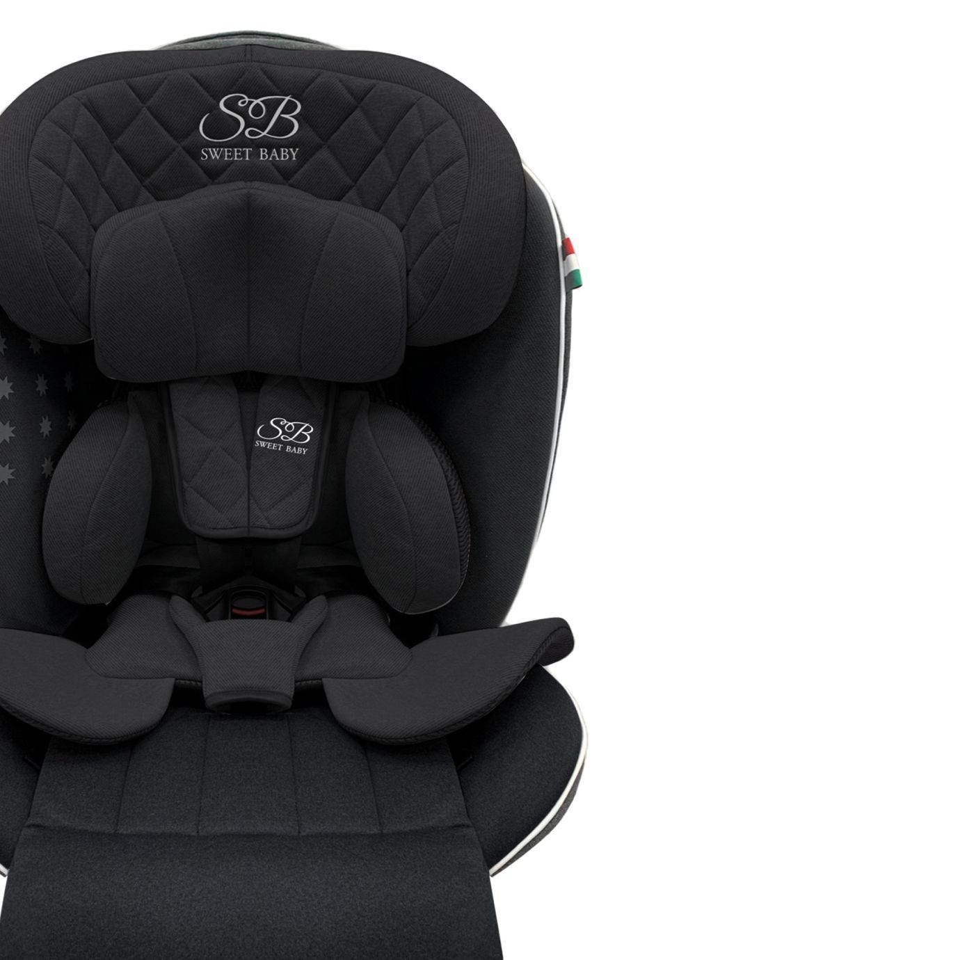 Автокресло группа 0123 (0-36) Fortuna 360 SPS Isofix Black