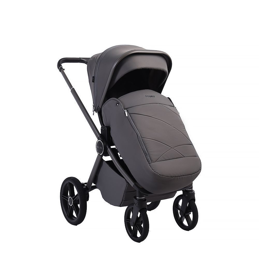 Коляска 2в1 Peppy Monaco Plus Antrazit (рама серая)