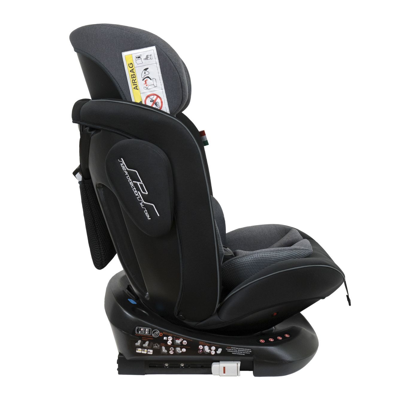 Автокресло группа (0-36) Crosstour 360 SPS Isofix Grey/Black