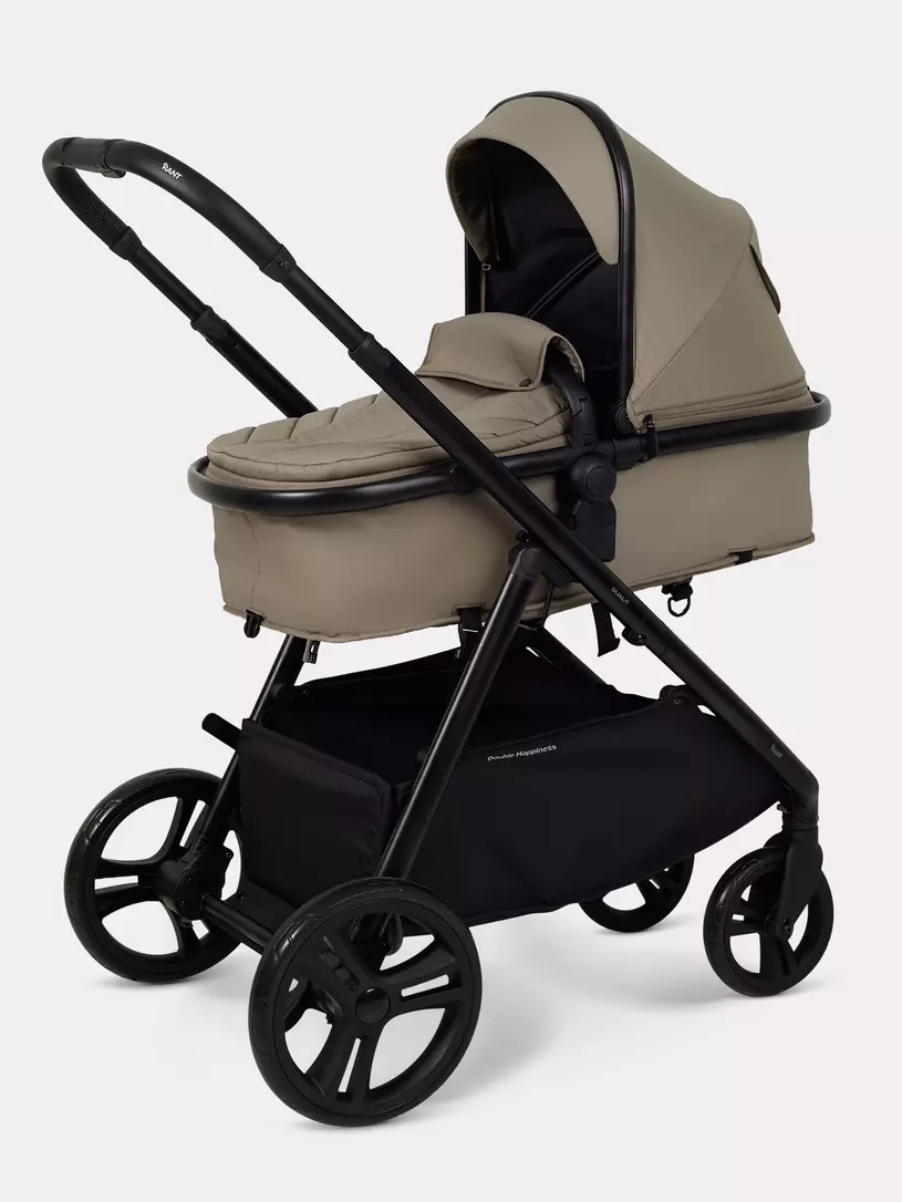 Коляска-трансформер для двойни и погодок Rant Dualo BROWN