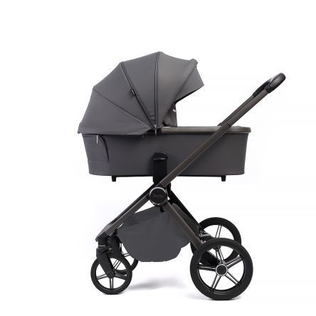 Коляска 2в1 Peppy Monaco Plus Antrazit (рама серая)