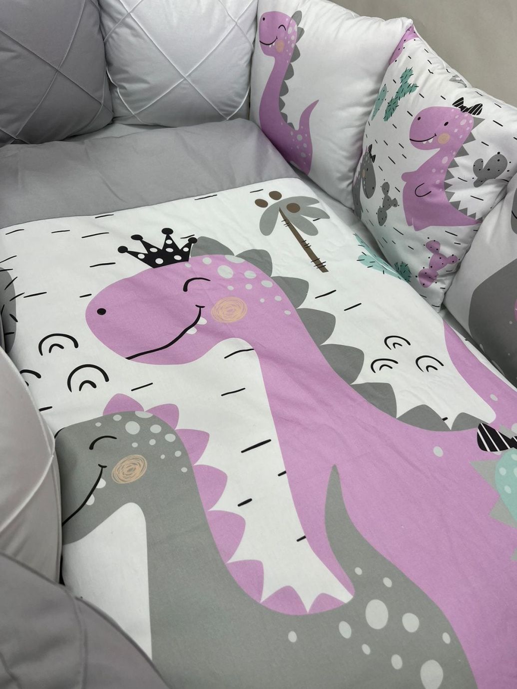 Комплект 17 предметов премиум "дракоша розовый"