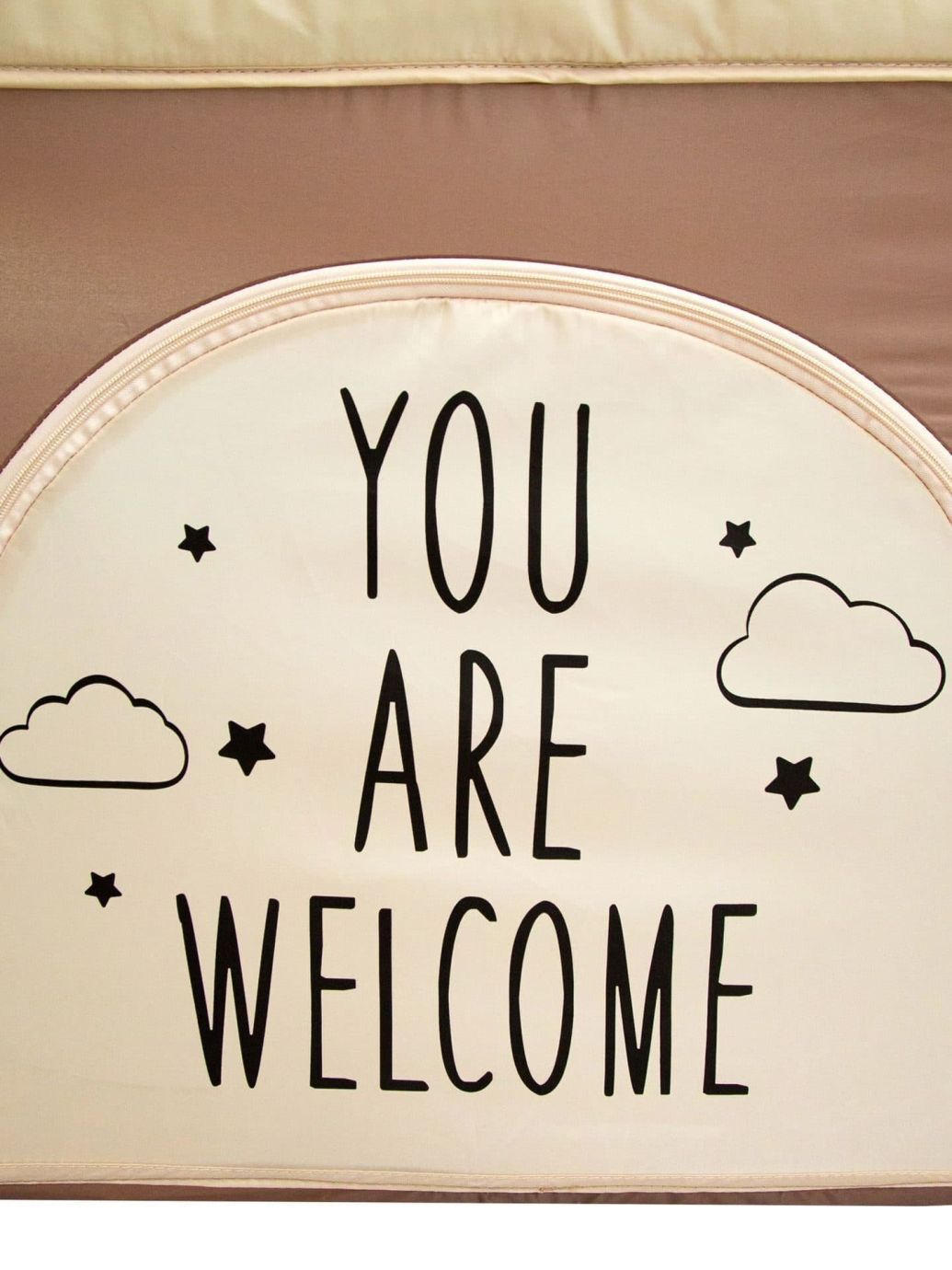 Манеж WALKY (Good Day Bear) квадратный, бежевый