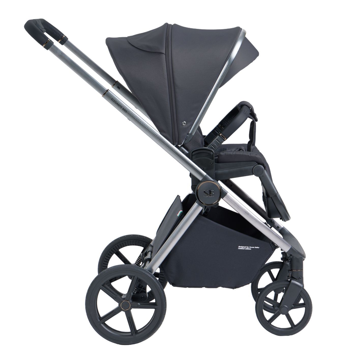 Прогулочная коляска Elegante BRD Black