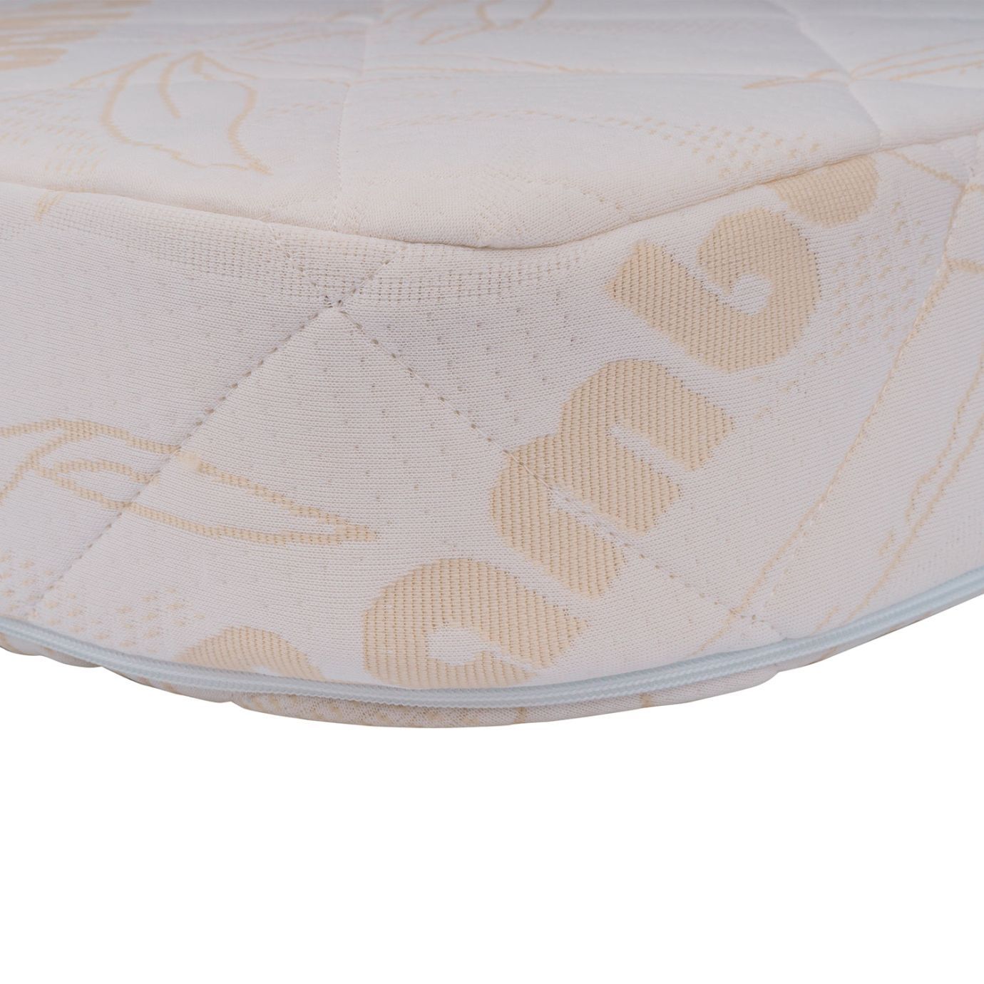 Матрас Indigo GREEN LINE 70*100 стеганый трикотаж белый