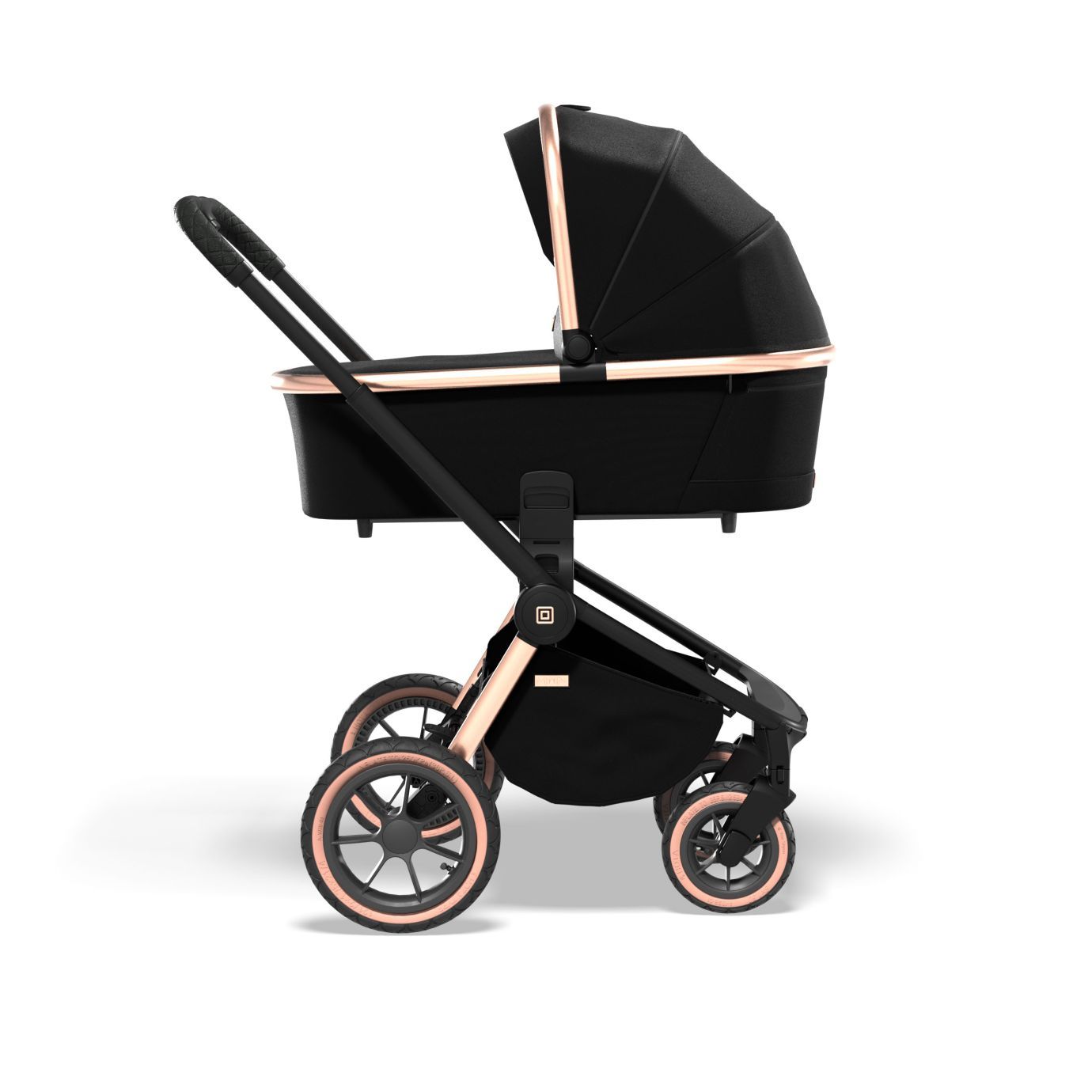 Коляска 2в1 Moon Resea S Rosegold