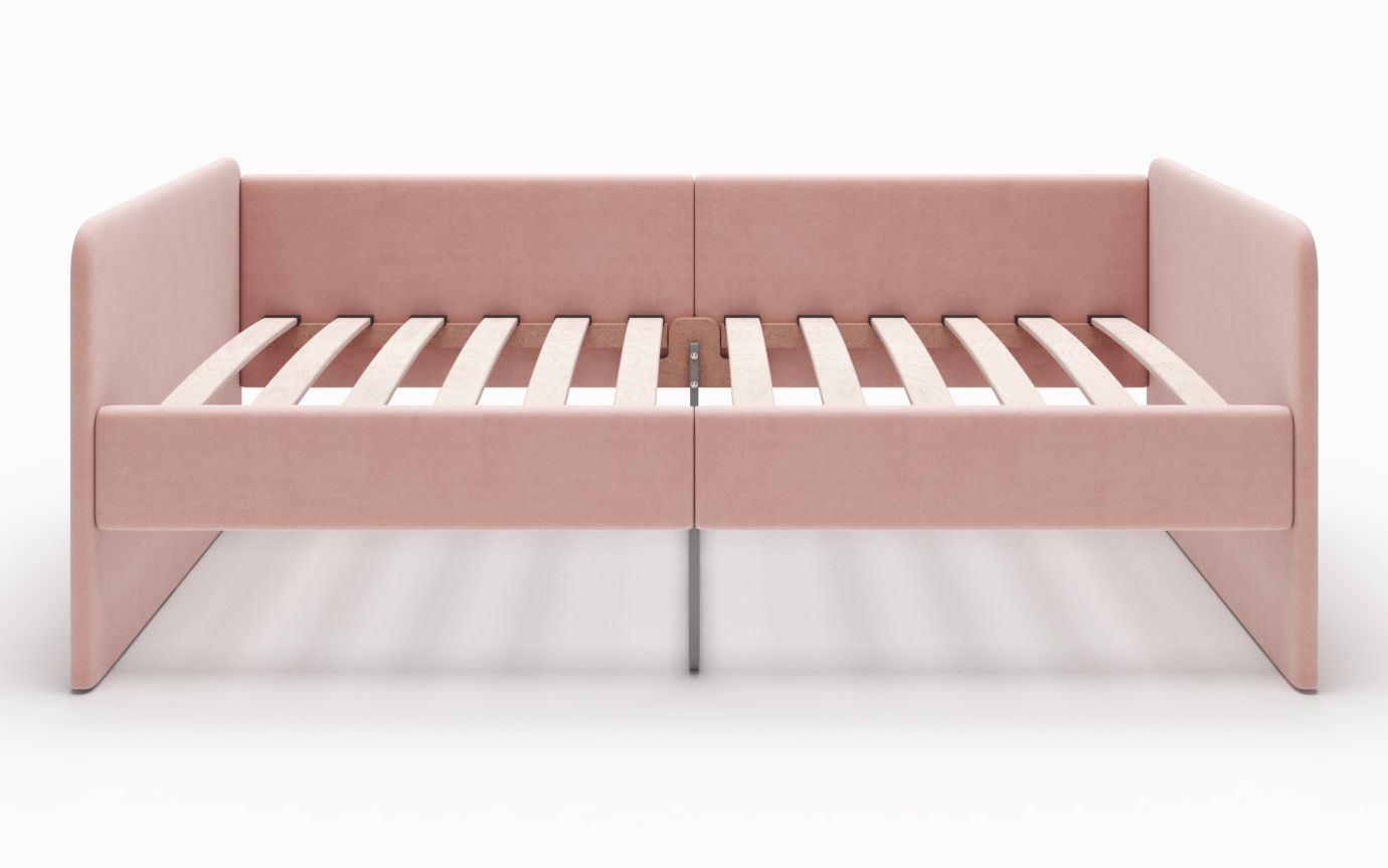 Кровать-диван "Donny" розовый