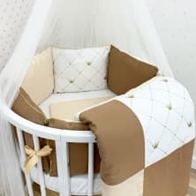 Комплект постельного белья «Корона» королевский