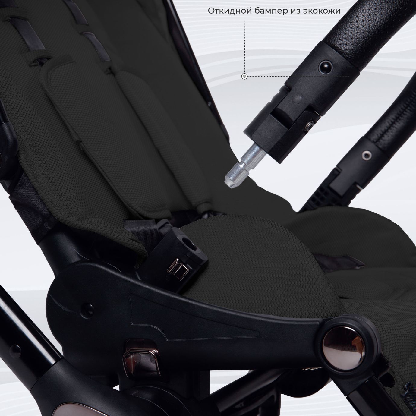 Коляска 2в1 Sweet Baby Vento Black