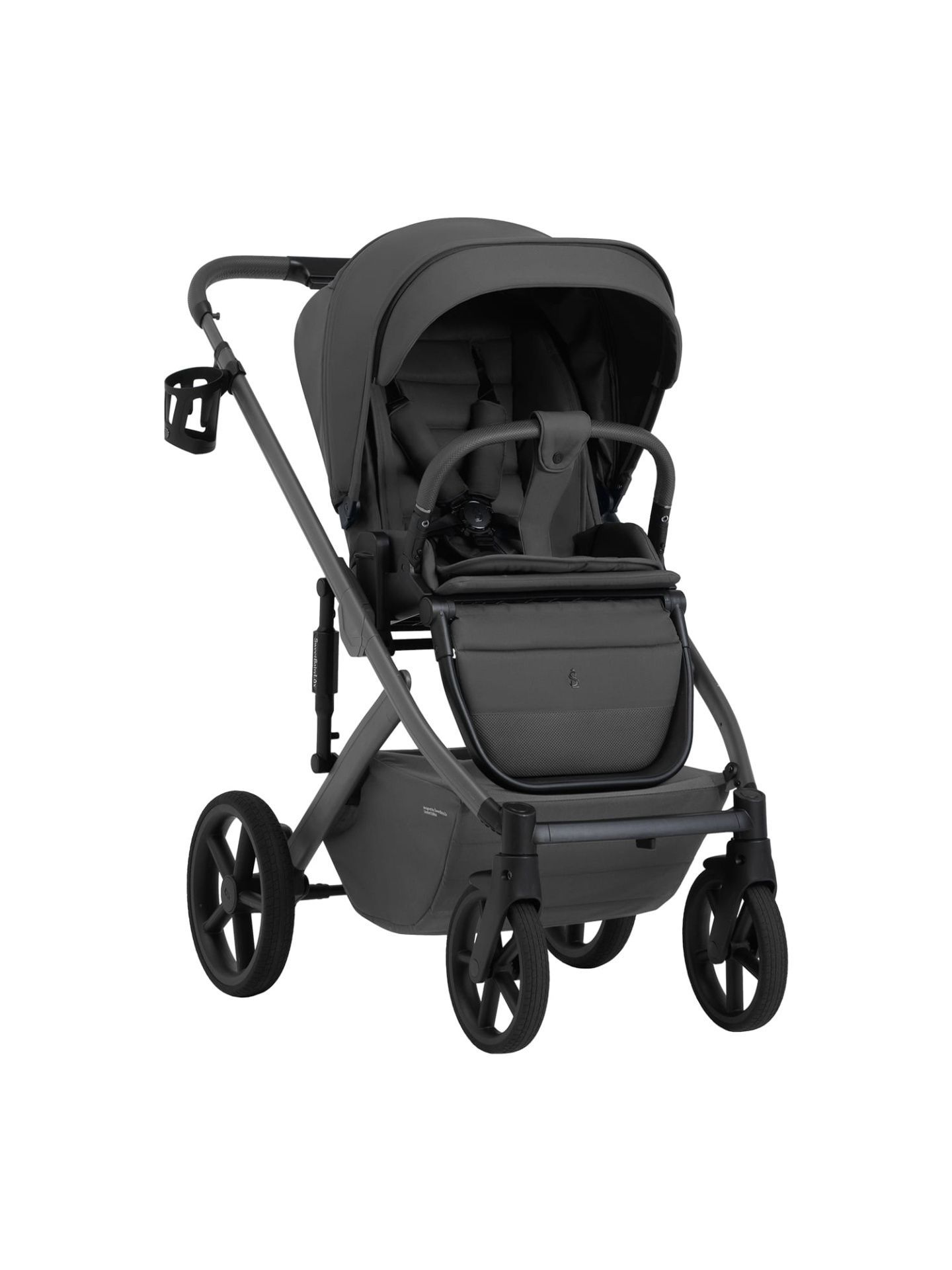 Коляска 2в1 SBL Dolce Dark Grey