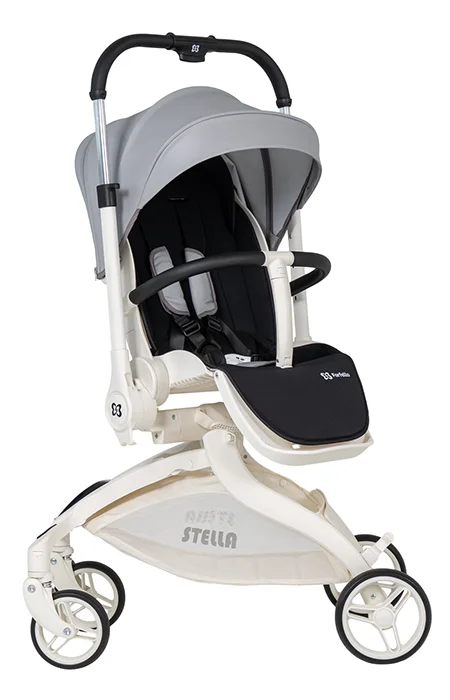 Коляска детская Stella уникальный серый