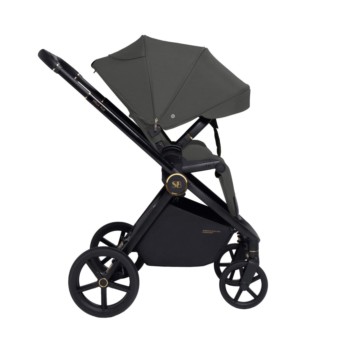 Коляска Sweet Baby Stella Plus Dark Grey