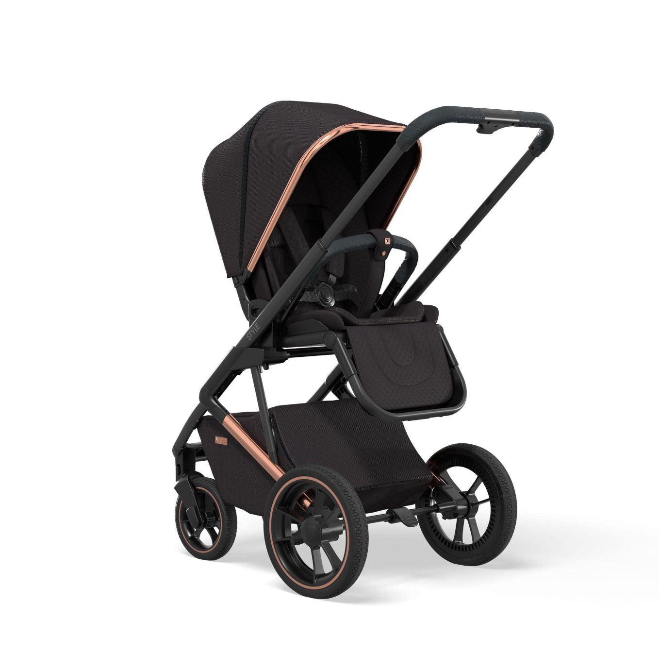 Коляска Moon Style Rosegold 2021