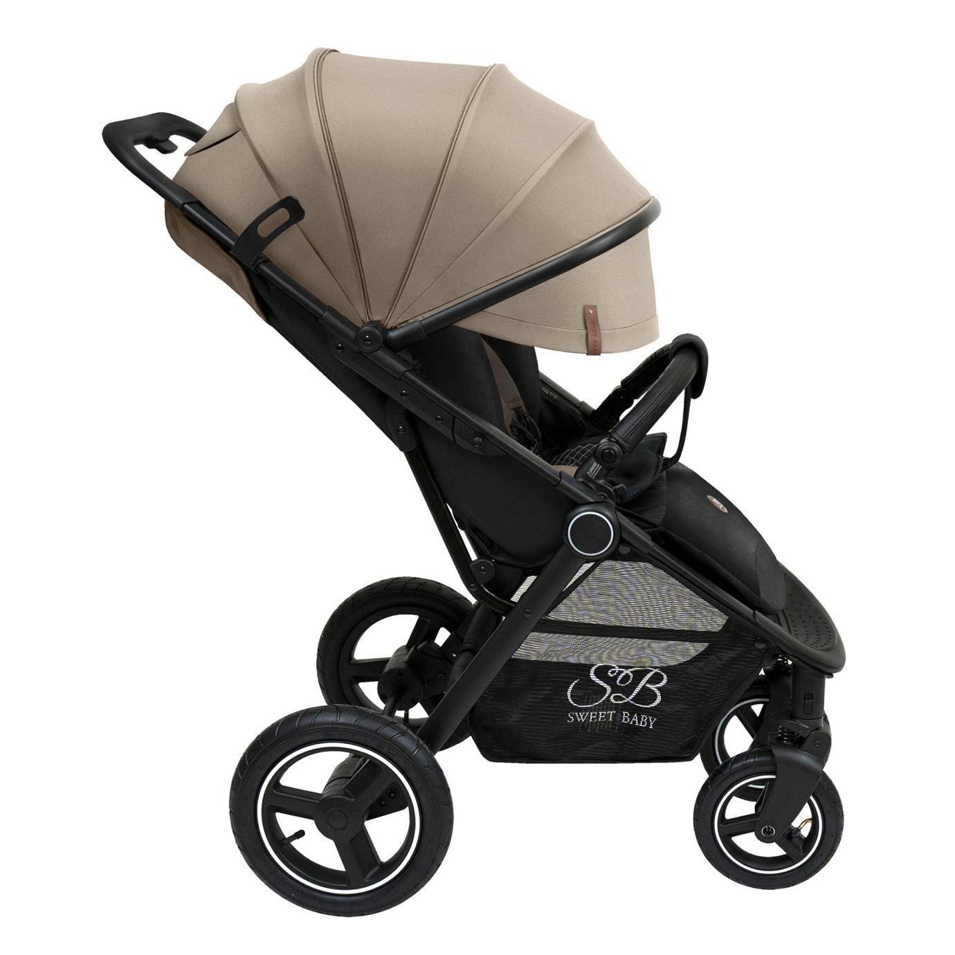 Прогулочная коляска Suburban Compatto Beige (Air)