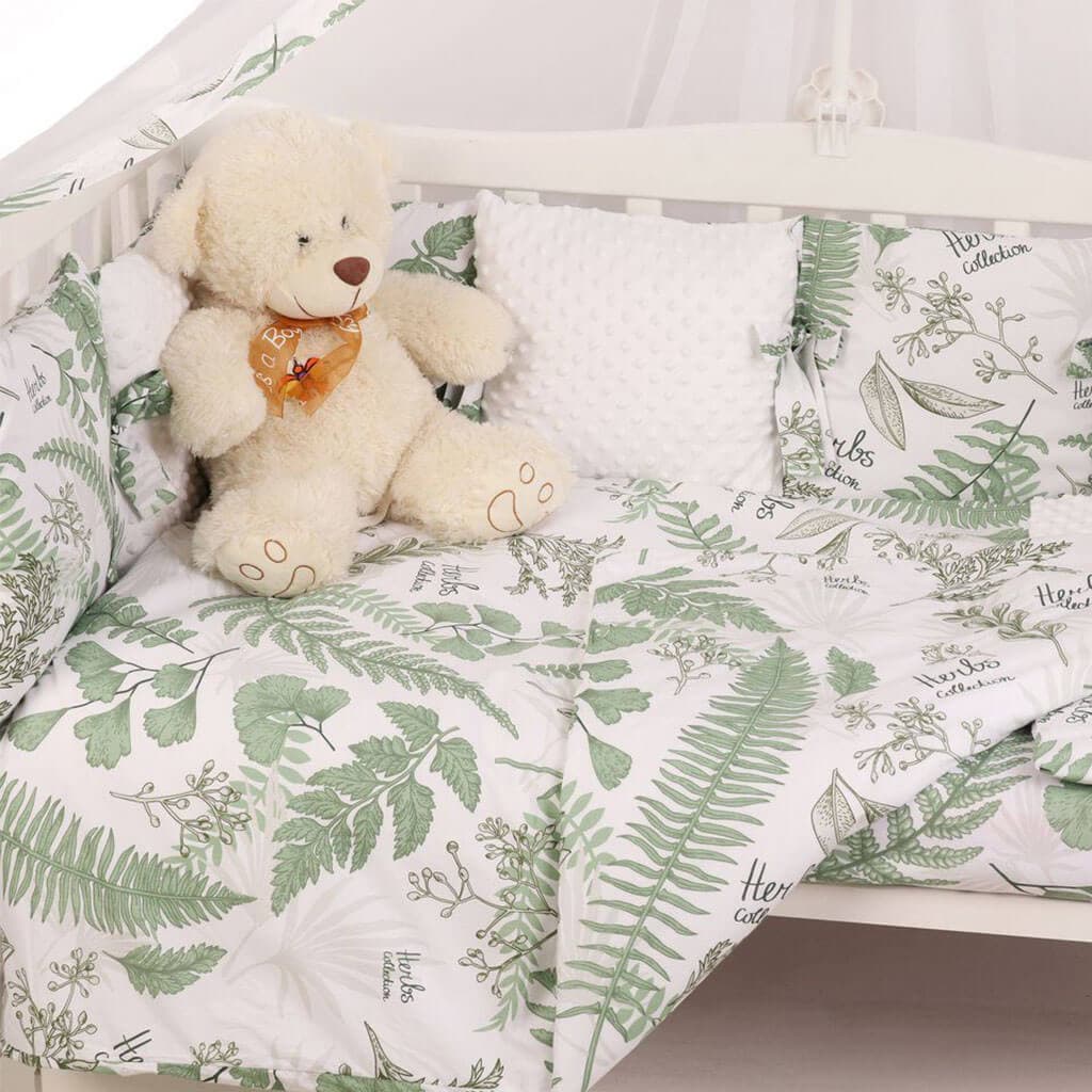 Комплект в кроватку Soft Collection (Папоротники)