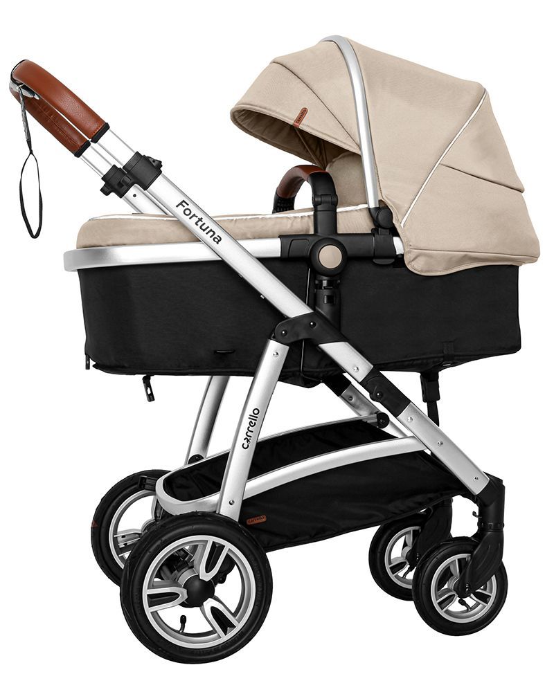 Коляска 2 в 1 Baby Tilly T-165 Futuro Air Peanut Beige