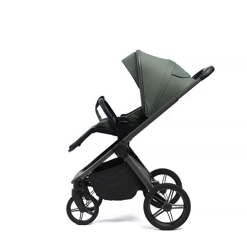Коляска детская Peppy Monaco рама серая