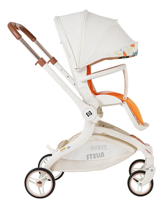 Коляска детская Stella идеальный белый