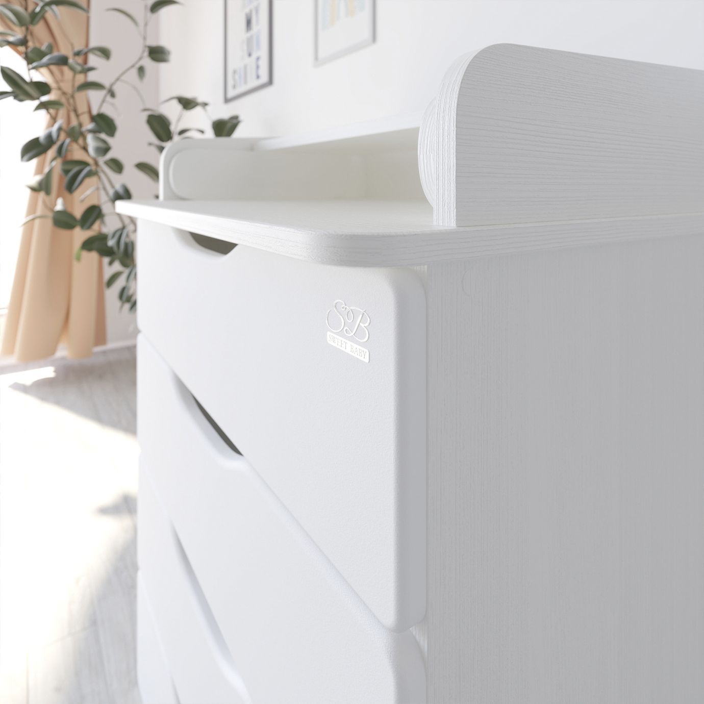 Комод Bravo Белый премиум