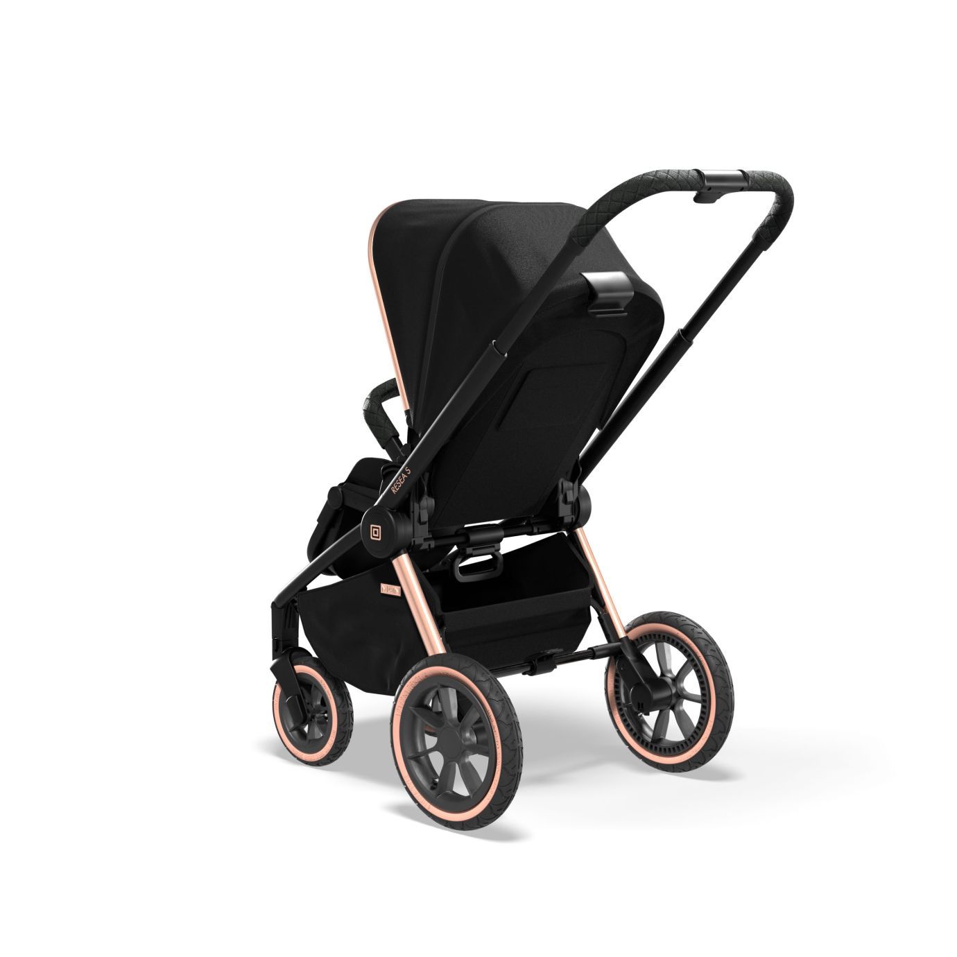 Коляска 2в1 Moon Resea S Rosegold