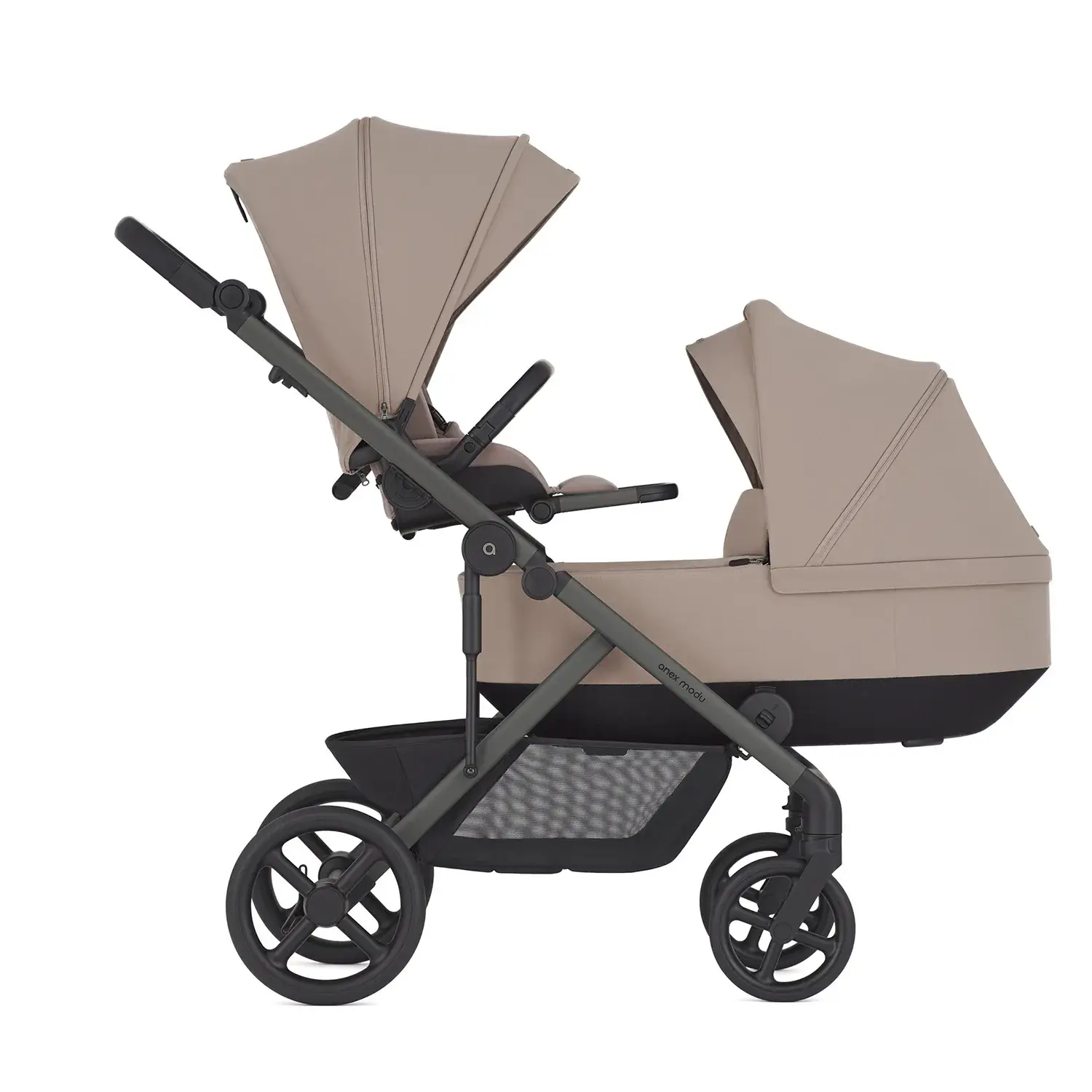 Коляска для двойни 2 в 1 Anex Modu Rooty