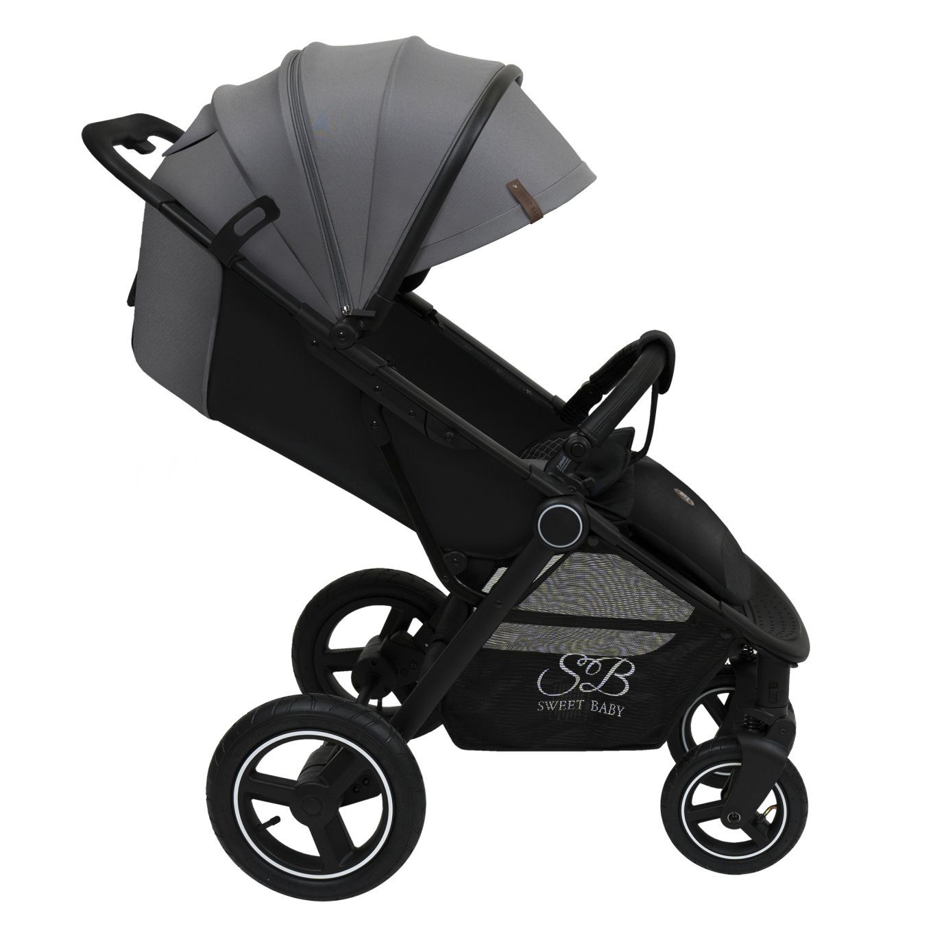 Прогулочная коляска Suburban Compatto Gray (Air)