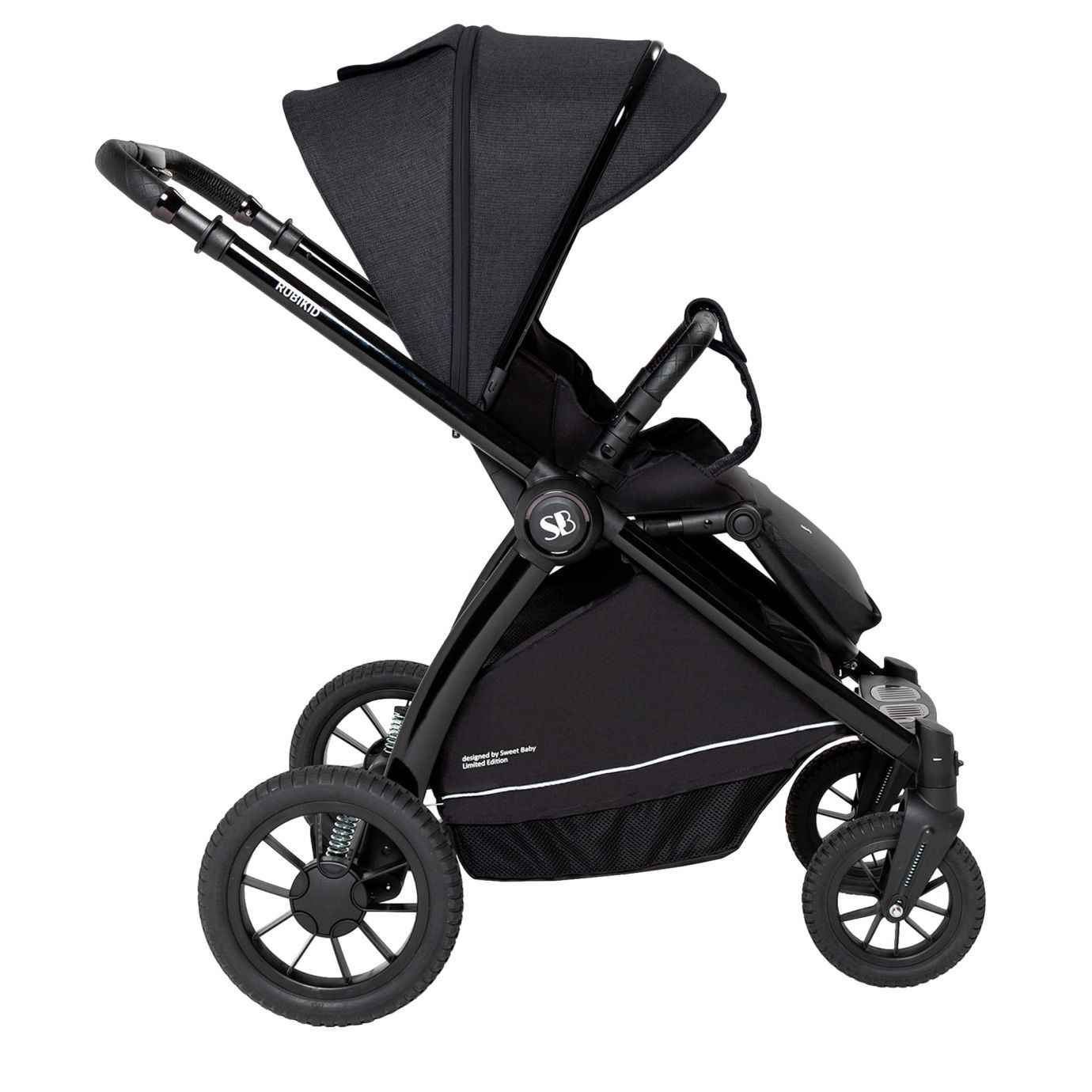 Коляска Sweet Baby Rubikid Black