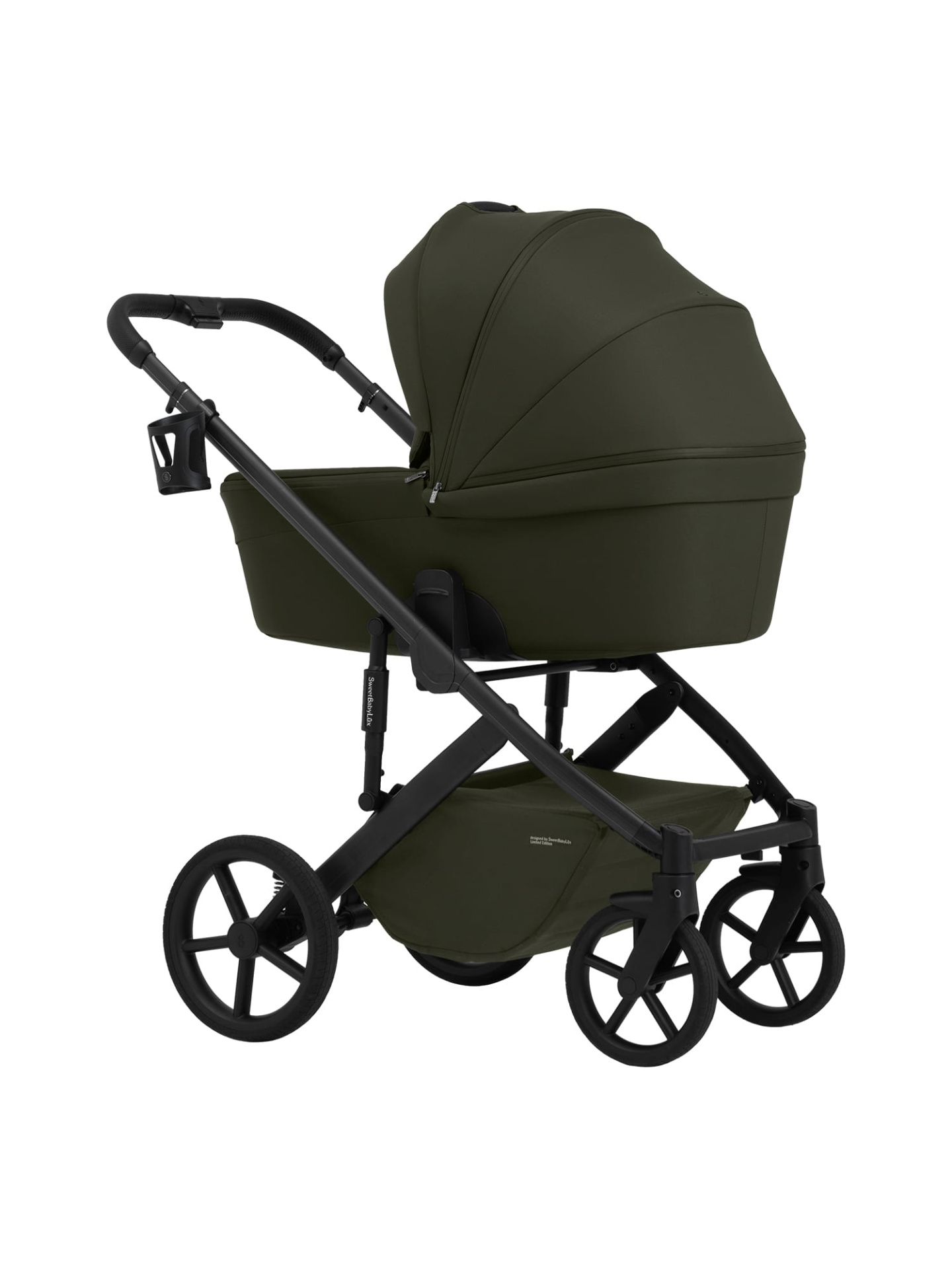 Коляска 2в1 SBL Dolce Dark Grey