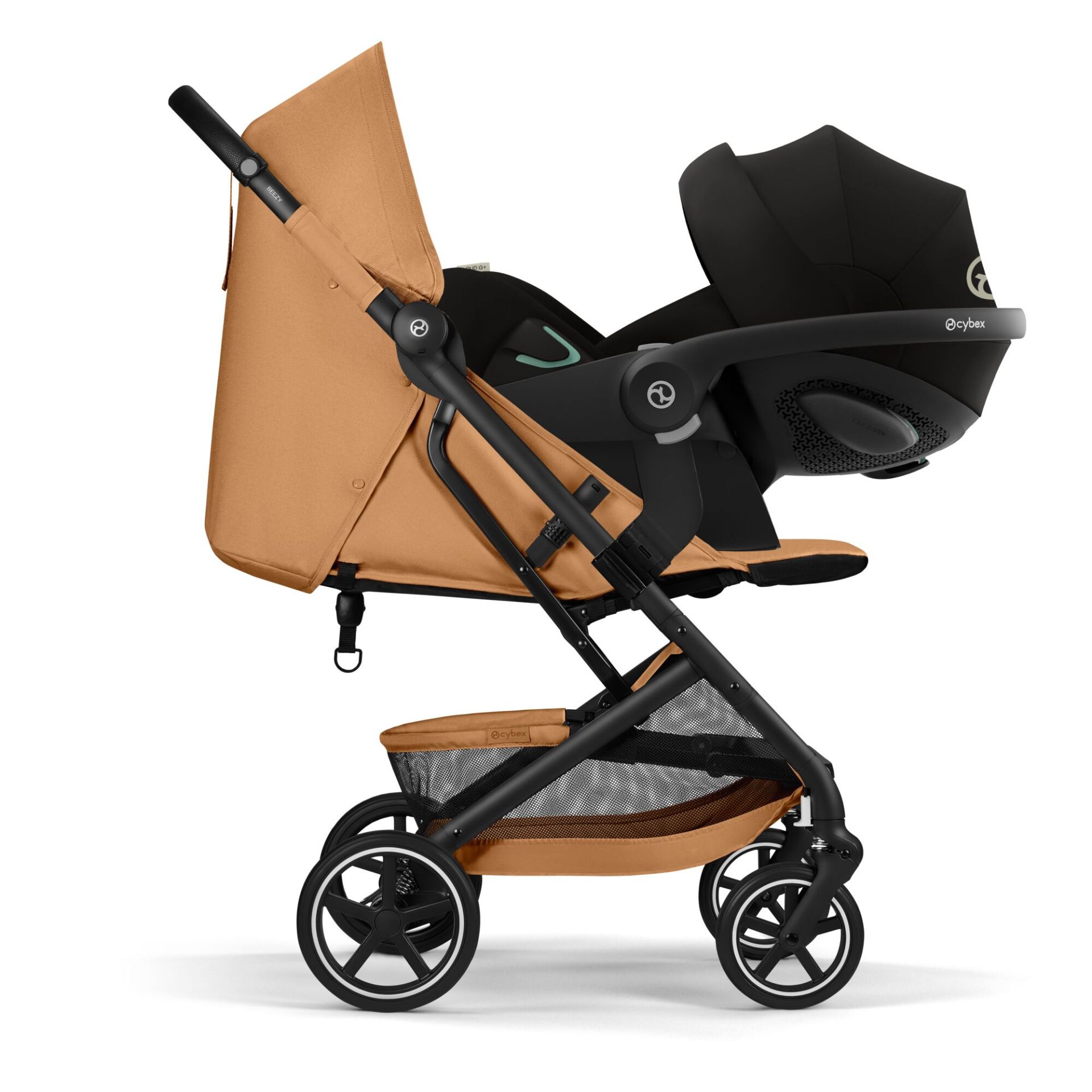 Прогулочная коляска Cybex Beezy 2026 Cinnamon Yellow