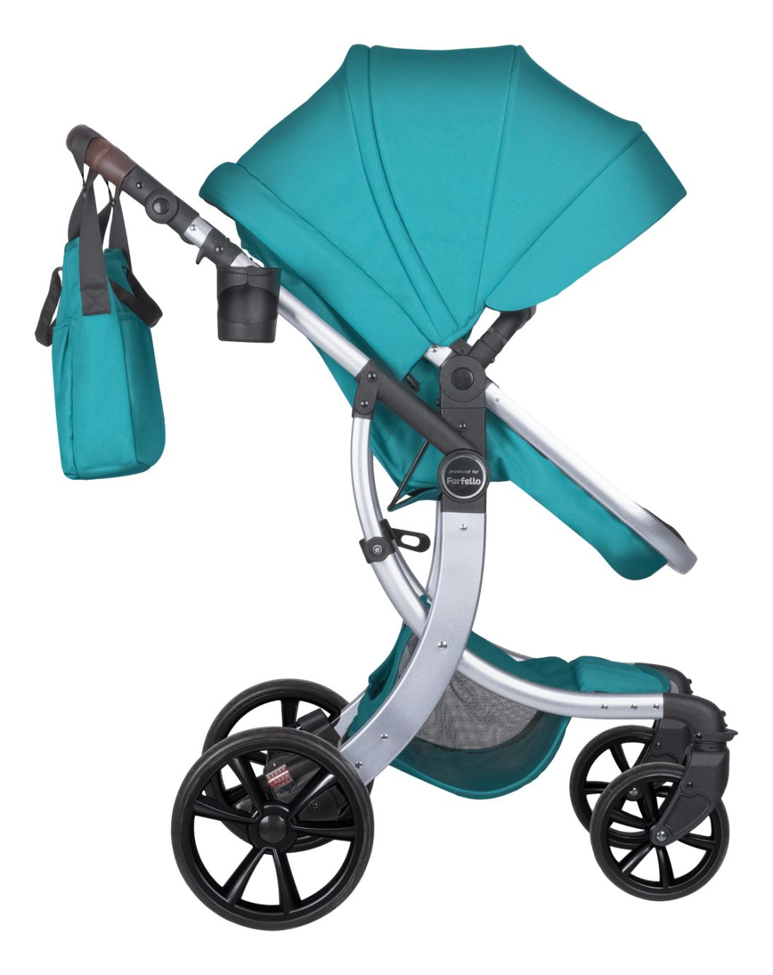 Коляска трансформер Aimile Original Silver