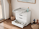 Комод LUNNA BREEZE 800/4 МДФ (органайзер)