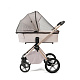 Коляска 2в1 Peppy Monaco Plus Beige (рама беж, шлифованный алюминий)