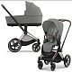 Cybex Priam IV коляска 2 в 1 Grey рама gold