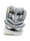Автокресло детское CHAMPION, Isofix класс D, группа 0+/1/2/3 серый