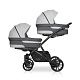 Коляска для двойни универсальная 2 в 1 Riko Team 2020