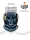 Автокресло детское CHAMPION, Isofix класс D, группа 0+/1/2/3 синий