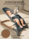 Детский шезлонг Amarobaby, Harmony, серый