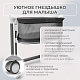 Колыбель Virelle 3в1 серая